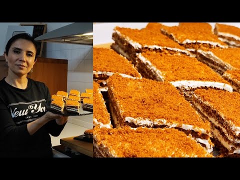 Видео: Իսկական Մեղրուհի/ Ընդամենը 12 րոպեում/Կարագով և խտացրած կաթով/ Нереальный Уникальный торт #Медовик