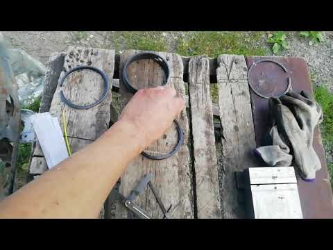 Видео: Подгонка поршневых колец, установка поршней в двиг, и планы на электрику