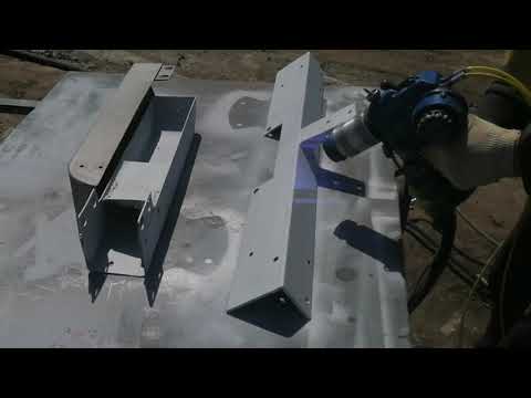 Видео: Электродуговая металлизация цинком. Защита от коррозии.