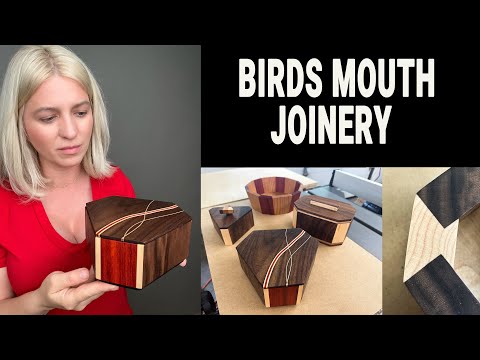 Видео: Создавайте классные вещи с BIRDS MOUTH JOINERY. Как сделать красивую деревянную шкатулку