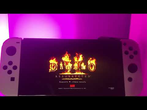 Видео: |4K| Як виглядає Diablo II: Resurrected на Nintendo Switch OLED handheld gameplay