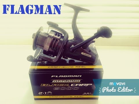 Видео: Катушка Flagman Magnum Black Carp 6000