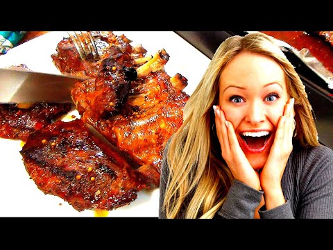 Видео: Как приготовить? Полный рецепт свиных ребер в духовке. Вкуснейшее блюдо для дорогих гостей.