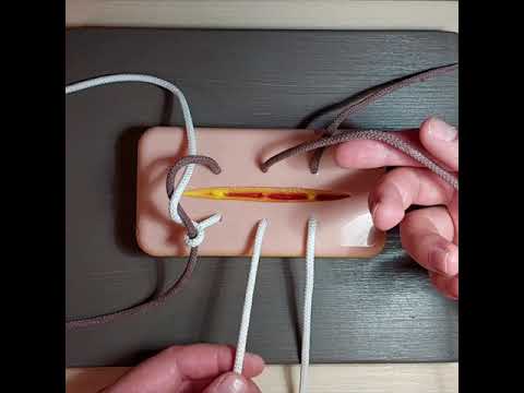 Видео: Хирургические узлы. Часть 1.( Surgical knots. Part 1
