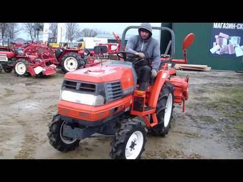 Видео: KUBOTA GL-220  ЯПОНСКИЙ МИНИ ТРАКТОР
