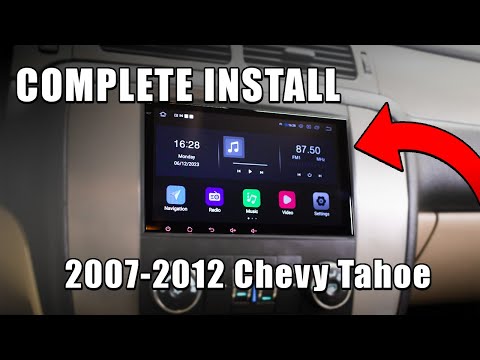 Видео: Apple Car Play, OBDI, передняя и задняя камеры | Eonon GMA12S GMT900 2008 Тахо