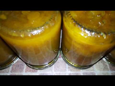 Видео: ЯНТАРНОЕ ЛАКОМСТВО из жёлтой сливы !!!