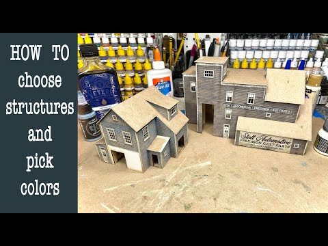 Видео: Достигаем правильного внешнего вида макета нашей железной дороги!