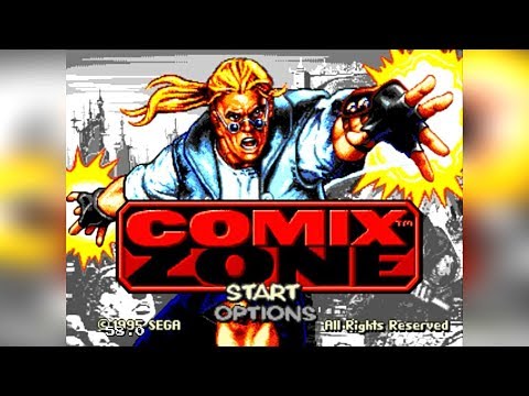 Видео: COMIX ZONE (Полное прохождение)