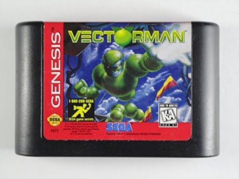 Видео: Game. Vectorman / Векторман (прохождение)(god mod) Sega
