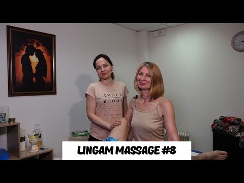 Видео: Лингам массаж #8 - массаж лингама