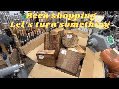 Видео: Точение по дереву. Ходил по магазинам. Давай что-нибудь выточим.