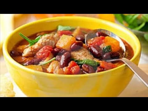 Видео: Баклажаны тушеные с фасолью