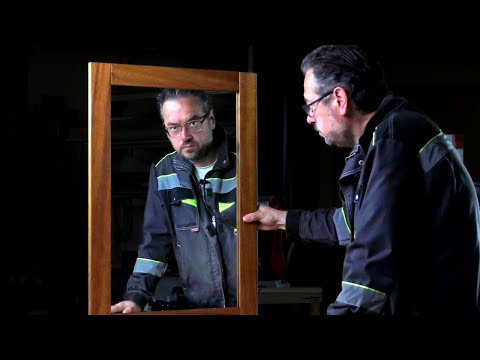 Видео: Потерянная  СУПЕР древесина и изящная РАМА для зеркала