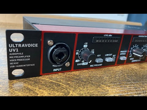 Видео: Распаковка Вокального Компрессора Behringer UV1