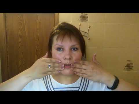 Видео: Решейпинг лица. День 19й: убираем маску скорби и морщины -марионетки.