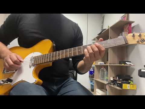 Видео: Простая блюзовая фраза в тональности Ля минор Am. 