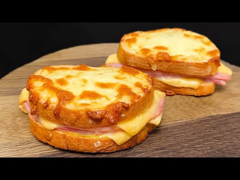 Видео: Идеальный завтрак за 5 минут! Самый вкусный рецепт бутерброда на завтрак!