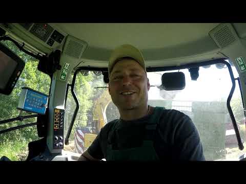 Видео: Дт-75  Капаем пруд #дт-75 #экскаватор кobelco #claasaxion