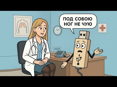 Видео: 08 [эстафета] Связываем ножки контроллера CH32X035 с USB ядром для работы в TinyUSB