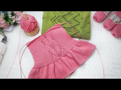 Видео: Вяжу Шикарный детский сарафан и скоро будет МК А так же перевяз