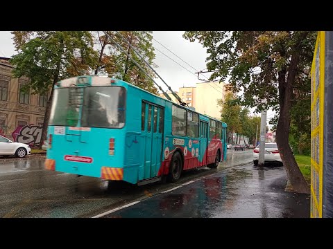 Видео: Екатеринбургский троллейбус! ЗиУ 682Г [Г00] маршрут 31 б/н 148 (28.08.2023)