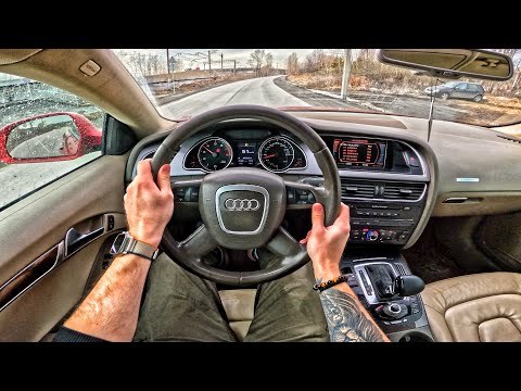 Видео: 2008 Audi A5 3.2 Quattro - ТЕСТ-ДРАЙВ ОТ ПЕРВОГО ЛИЦА