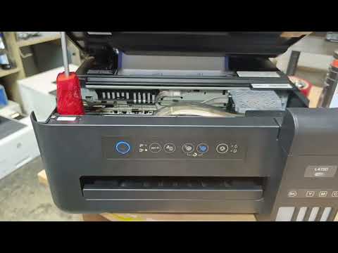 Видео: Epson l4150 мигают все индикаторы, и аппарат не работает.