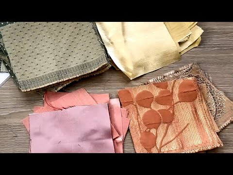 Видео: Одна простая идея как шить из шелковых лоскутков DIY мастер класс