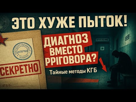 Видео: Это хуже пыток! Тайные методы КГБ в психиатрических больницах