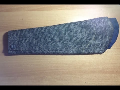 Видео: Двух- шовный рукав с отлетной шлицей