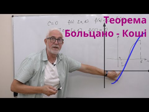 Видео: ВА23. Теорема Больцано-Коші про проміжні значення.