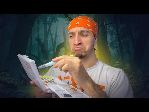 Видео: С тези водни бои, можете да рисувате навсякъде🎨