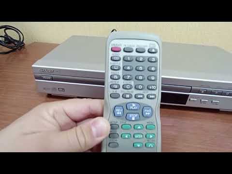Видео: DVD-плеер Sharp