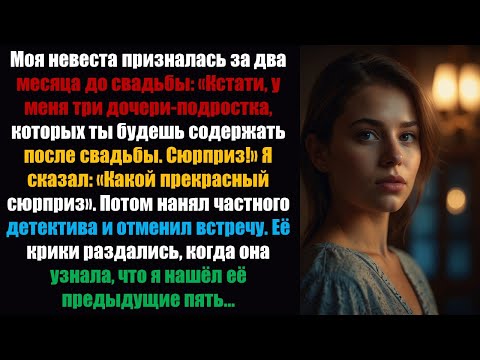 Видео: Моя невеста призналась за 2 месяца до нашей свадьбы: «Кстати, у меня трое детей-подростков...»...