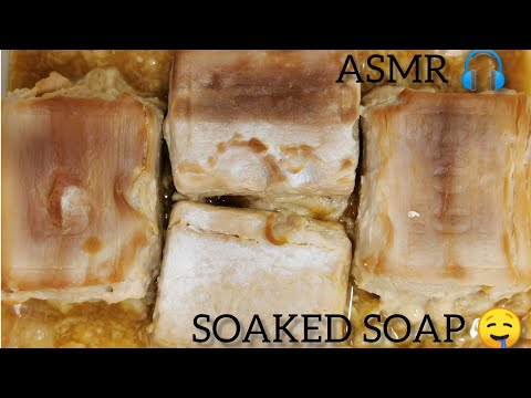 Видео: 🤎ASMR🤎Soaked soap🧺Laundry soap / Размокшее мыло🍞 Хозяйственное мыло•