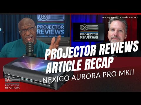 Видео: Протестирован NexiGo Aurora Pro MKII: лучший ли это новый ультракороткофокусный проектор до 3000 ...