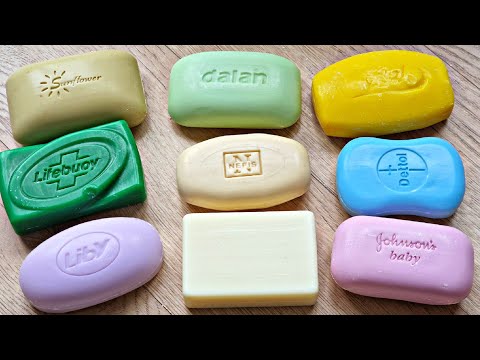 Видео: ASMR SOAP. 💛💚🤍Резка сухого мыла. Satisfying video💛💚🤍