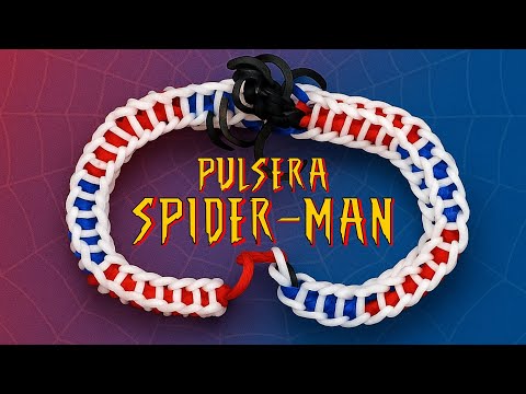 Видео: Как сделать браслет «Человек-Паук» из резинок | DIY-урок | #diy #spiderman