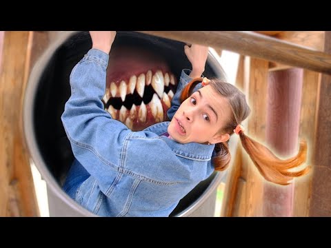 Видео: Горка пожиратель - страшная находка внутри SCP горки. Серия 4