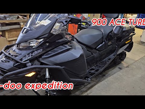 Видео: BRP EXPEDITION 900 ACE TURBO куплен с пробегом 1тыс100 км ,проехав 500км  привез на ТО !