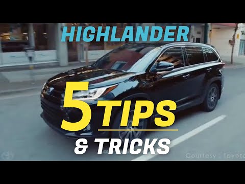 Видео: 5 СОВЕТОВ для вашего НОВОГО TOYOTA HIGHLANDER