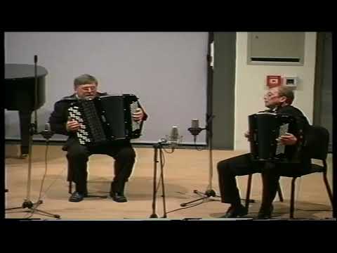 Видео: Ю. Романов "Кавказское Скерцо"/Y. Romanov "Scherzo Caucasien" Trio d'accordéonistes de Lipetsk
