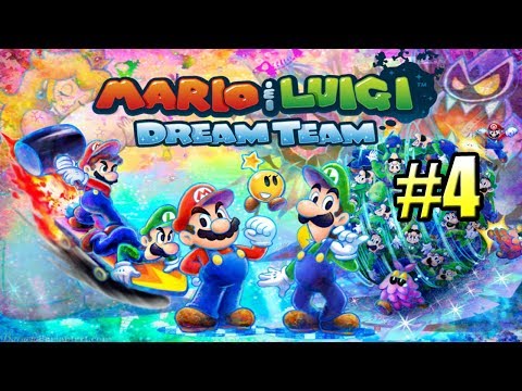 Видео: Mario & Luigi Dream Team Bros {3DS} прохождение часть 4 — Мир СНОВ