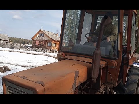 Видео: Трактор Т 25, новый хозяин.