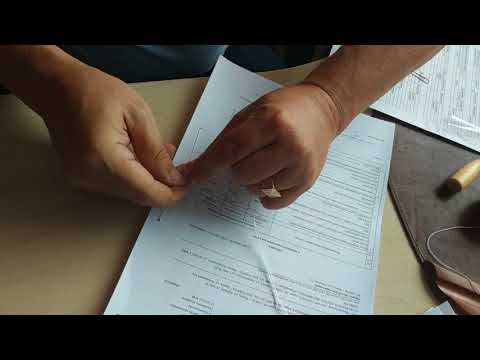 Видео: Как прошить договор для подачи в регистрационный отдел МВД