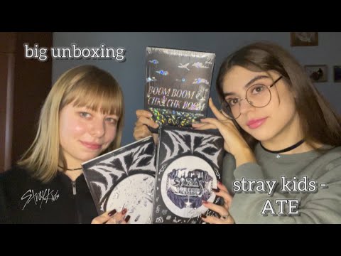 Видео: unboxing | stray kids - ate | навейпили в альбоме | еле выжили