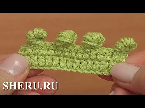 Видео: Пико для ирландского кружева или красивая обвязка Урок 42 часть 9