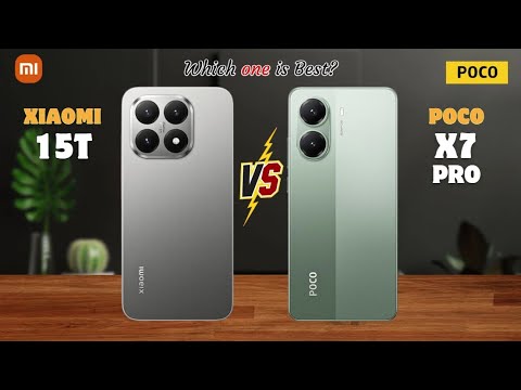 Видео: Xiaomi 15T против Poco X7 Pro⚡полные сведения