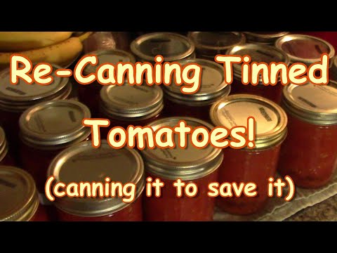 Видео: Повторное консервирование консервированных томатов